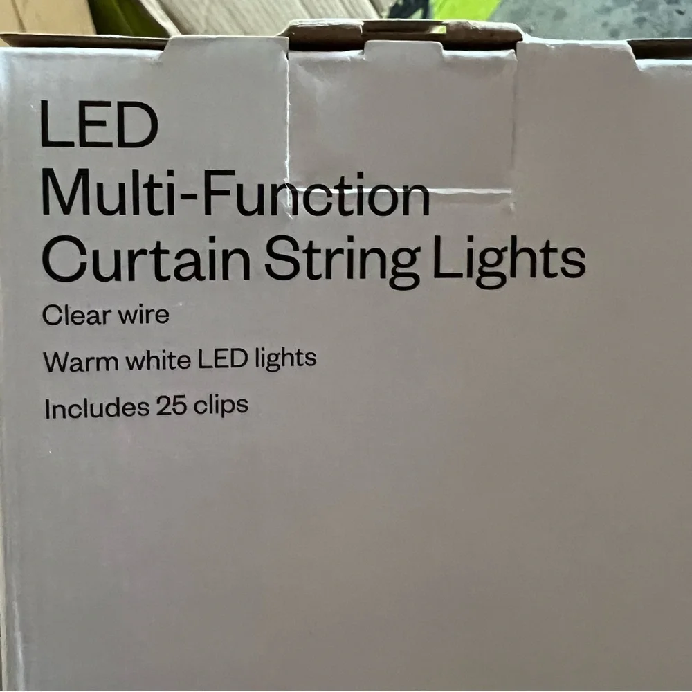 LED MULTI FUNCTION CURTAIN STRING LIGHTS